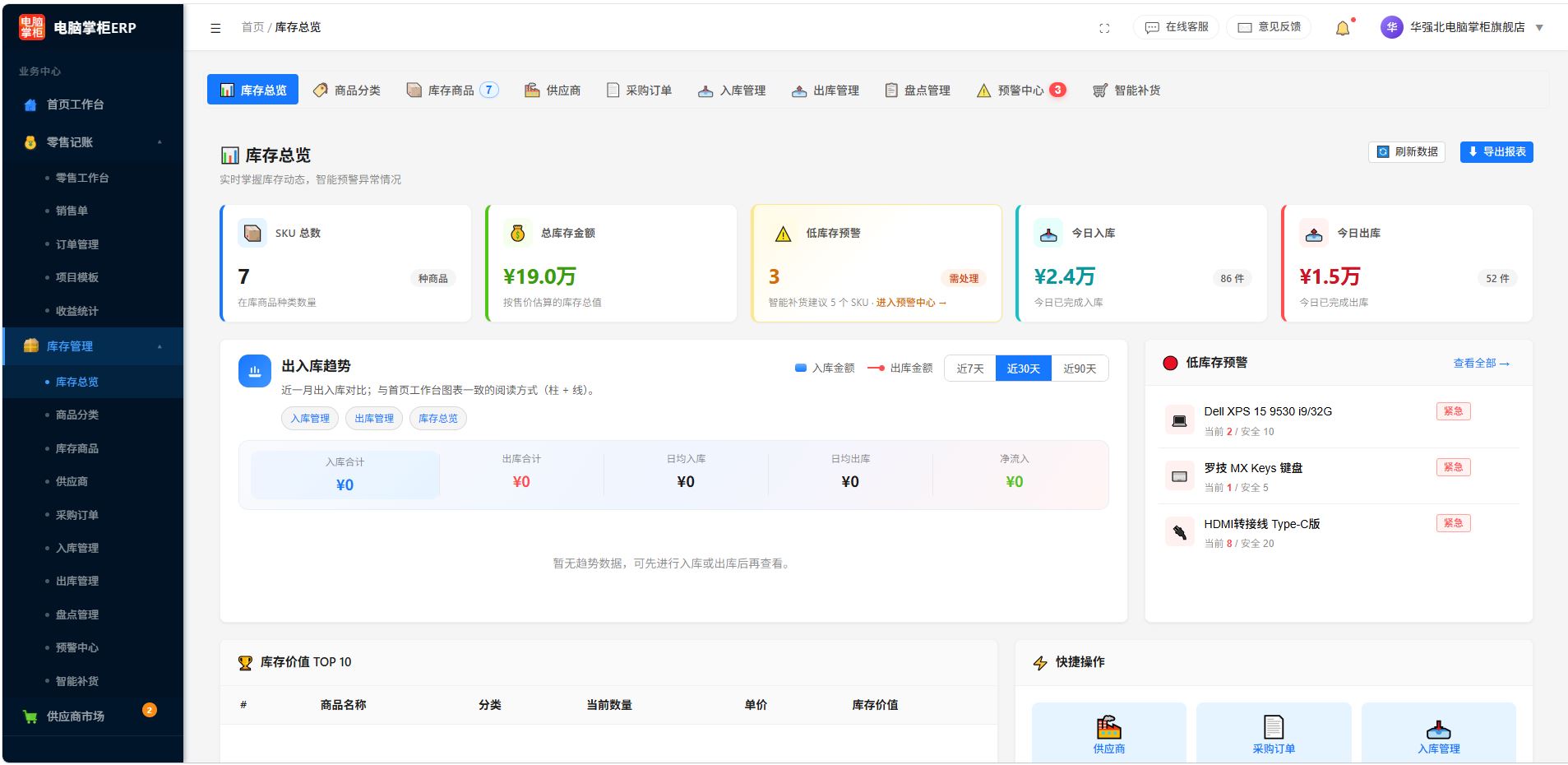 库存管理